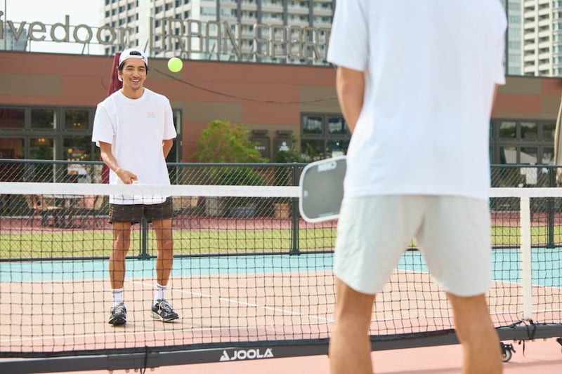 おっ、ラリーが 続いて楽しい！