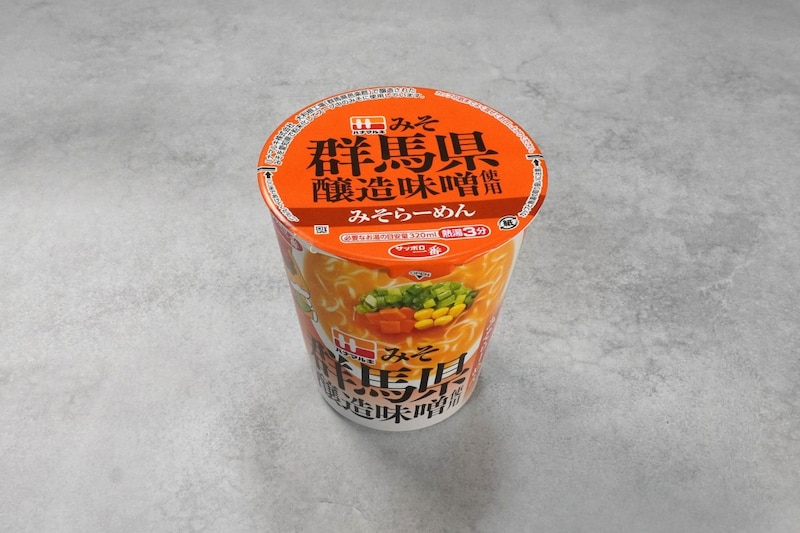 サンヨー食品
サッポロ一番 ぐんまちゃん 群馬県醸造味噌使用 みそらーめん