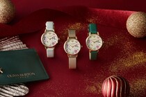 【クリスマスのギフトにいかが？】オリビア・バートから冬の庭を閉じ込めたようなロマンチックなクオーツが登場
