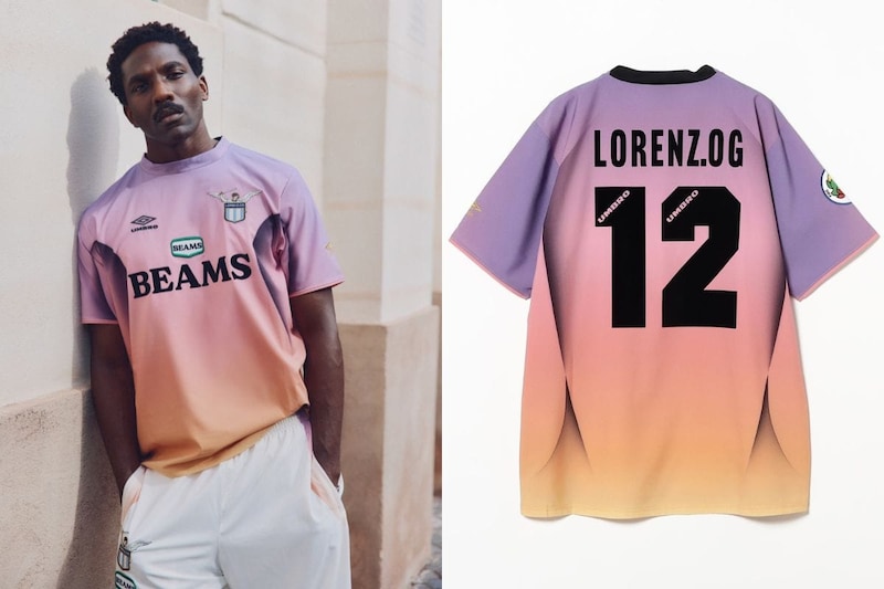 LORENZ.OG × UMBRO × BEAMS「ゲームシャツ」¥22,000
