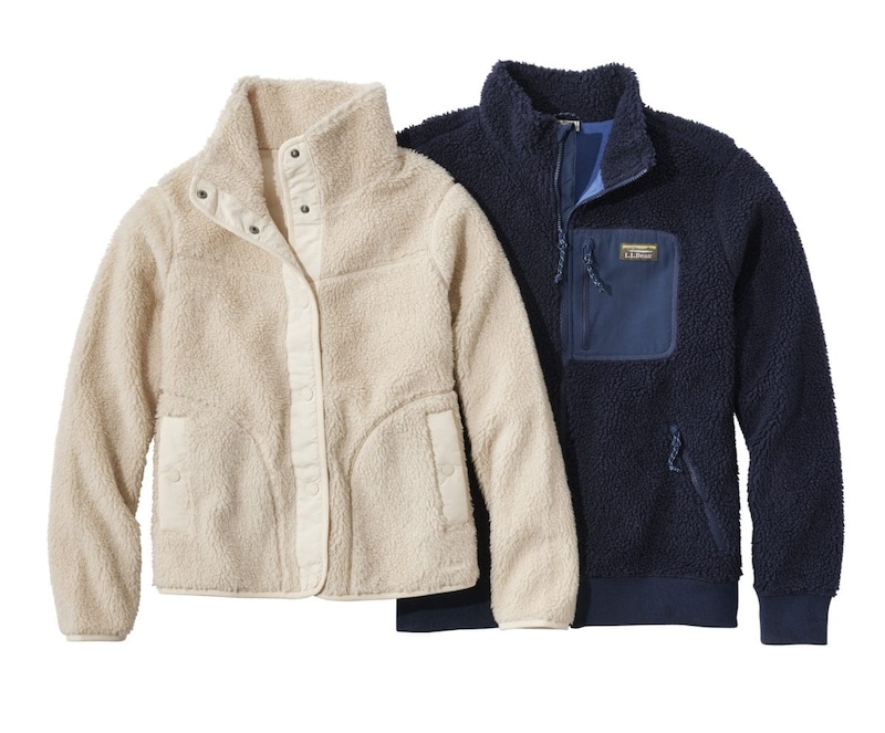 L.L.Bean「ビーンズ・シェルパ・ジャケット MEN'S」各¥22,000