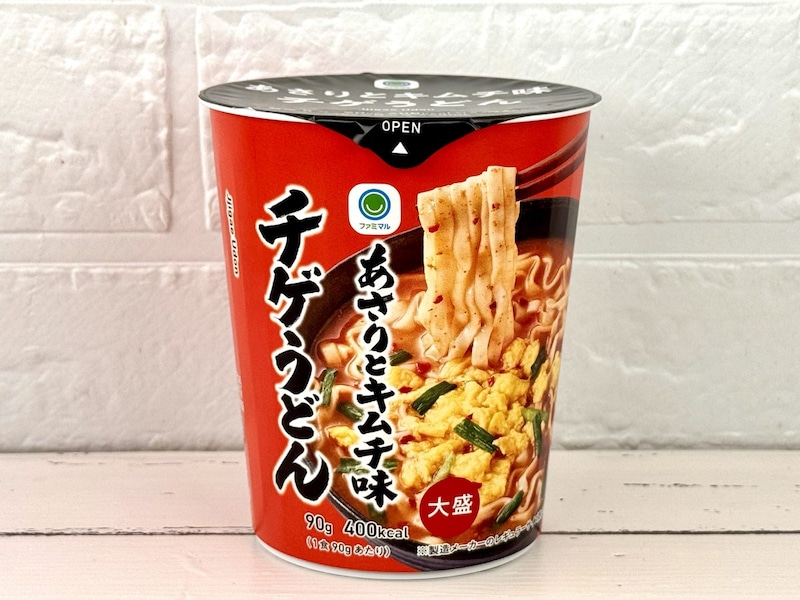 ファミマル
あさりとキムチ味チゲうどん