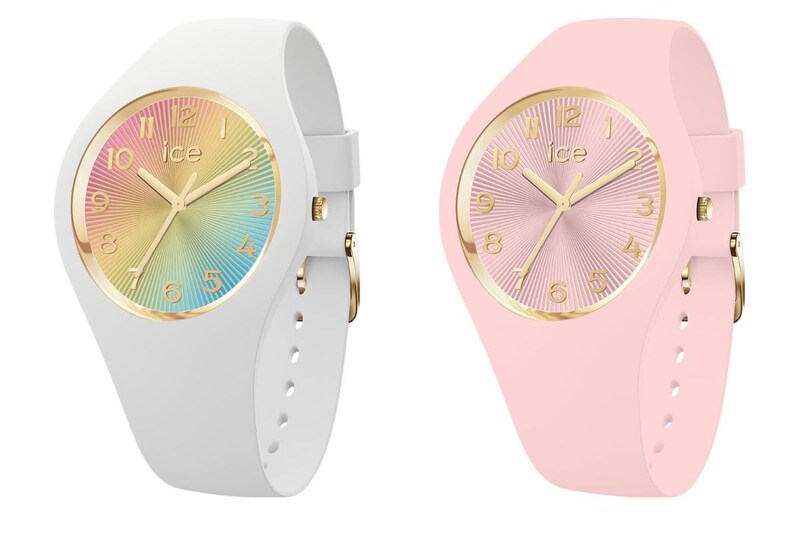 アイスウォッチ「アイス シャンパーニュ」各¥17,600/クォーツ/37㎜径/10気圧防水