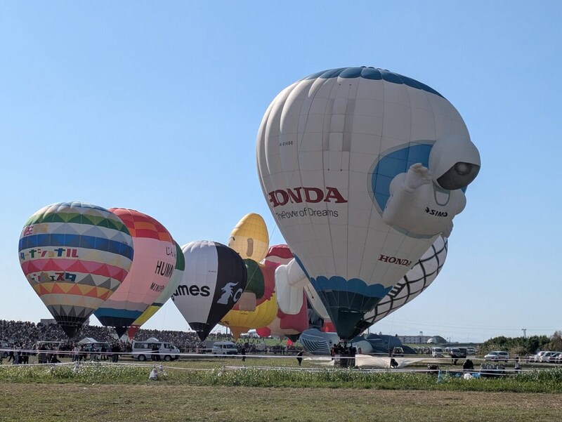 【ホンダの空への憧れがハンパない!?】 エンジンなしでもロマンはデカかった!「熱気球ホンダグランプリ」現地レポート