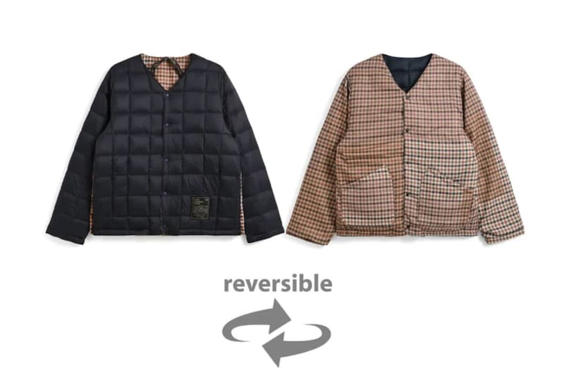 タイオン×ユニバーサルワークス「リバーシブル ダウンジャケット(UW-TA-R101B) 」¥25,960