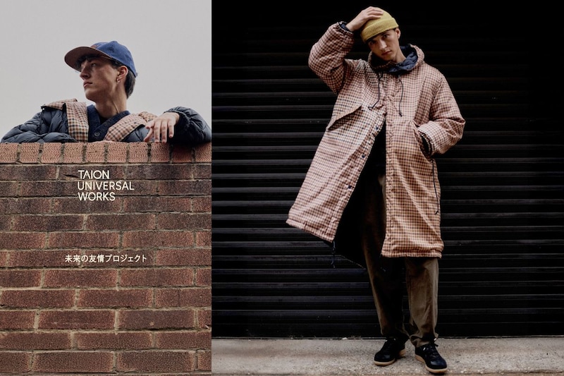 【タイオン10周年】ユニバーサルワークスとのコラボダウンはモッズコートから半纏まで日本&英国らしさを詰め込んだ全5型を展開