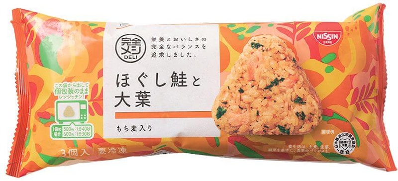 時短朝食部門大賞
日清食品
冷凍 完全メシ DELIおにぎり 全6種お試しセット
¥4,200