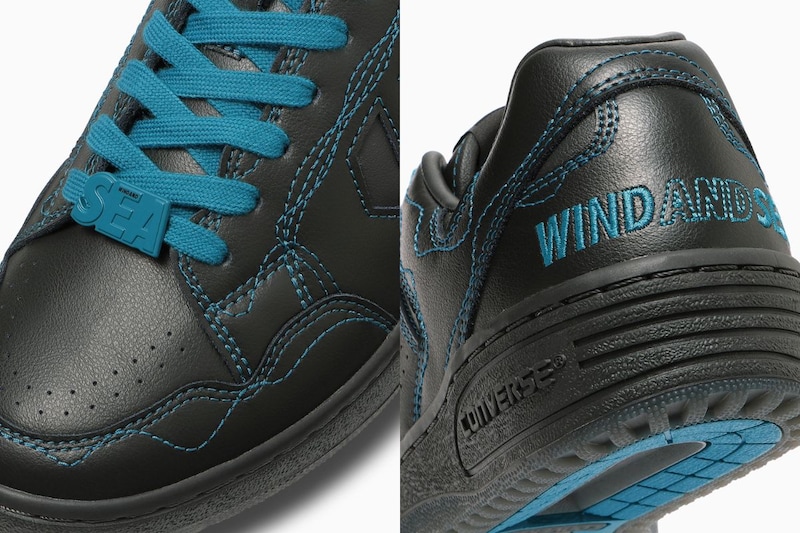 月が照らす夜の海を波線（WIND AND SEA）を表現