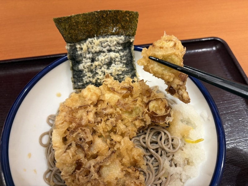 コリッとした食感が楽しい「小柱」が、ぎっしり入っていた！