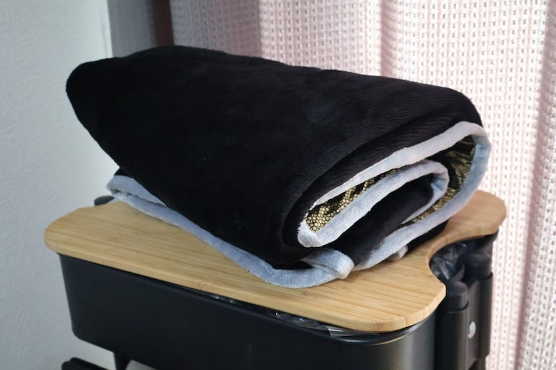 派手さが気になるときはこのように畳めば問題なし