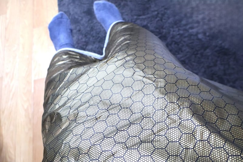 ひざかけにするとマツケンサンバのよう