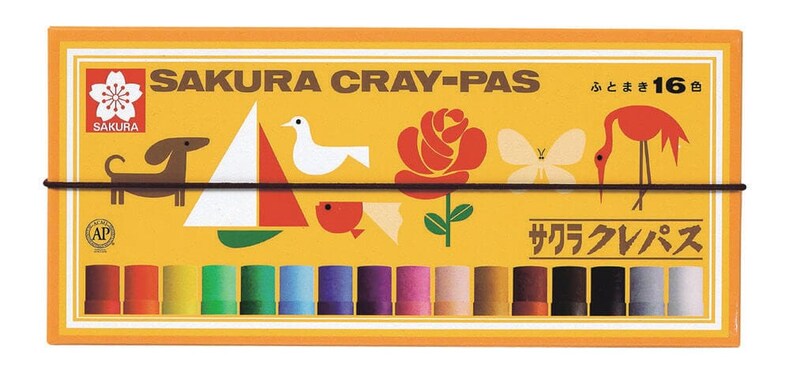 サクラクレパス
クレパス太巻16色
¥880