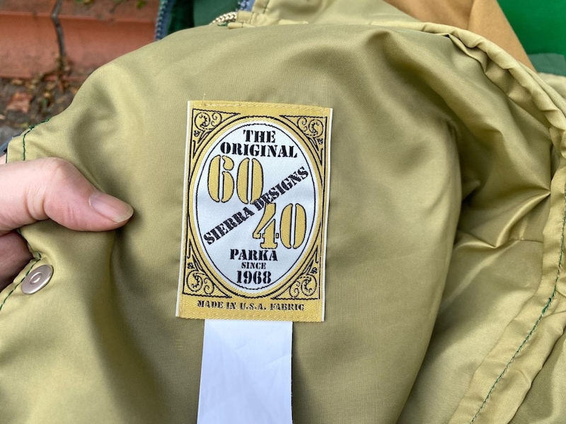 シエラデザインズ 60th アニバーサリーマウンテンパーカー 