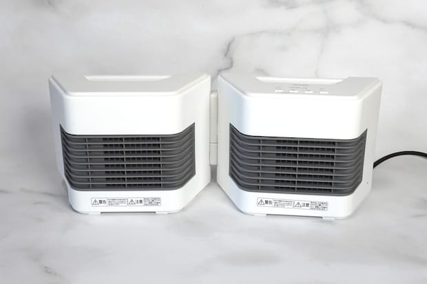 【サブ暖房の最適解】2方向温風が便利すぎ!アイリスオーヤマの“変形する”ファンヒーターがデスク下・キッチンに最強だった