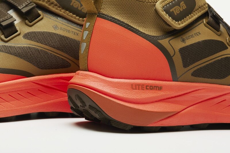 防水防風アウトドアシューズ、GORE-TEX素材を使用した高性能登山靴.