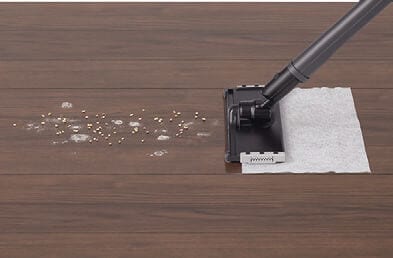 粒ゴミもベタつきも一掃