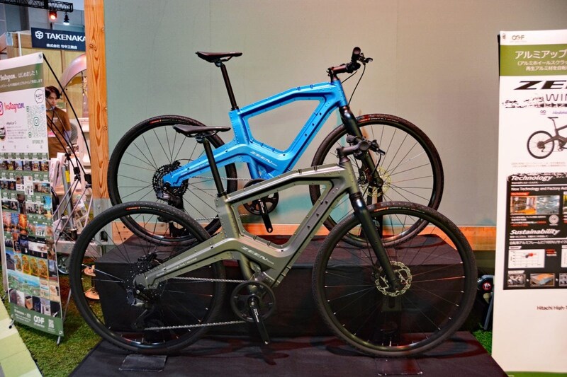 アルミホーイルスクラップをアップサイクルした再生アルミ材を自転車フレームに採用するZEEN WIND