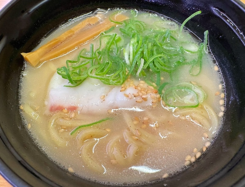 【新登場】鯛白湯ラーメン