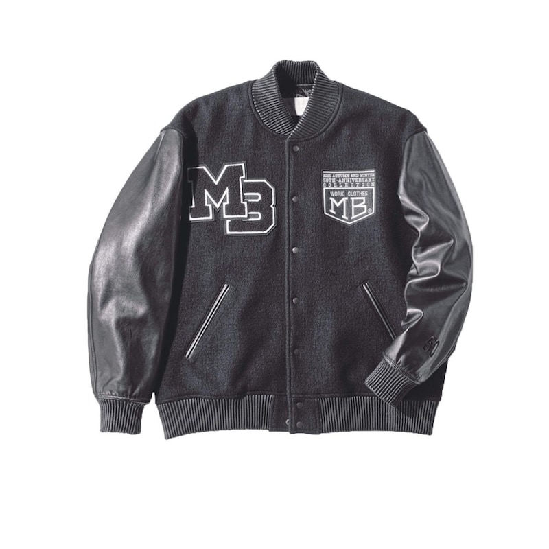 メンズビギ
【50th Anniv .菊池武夫】WOOL MELTON STADIUM JAMPER
￥143,000