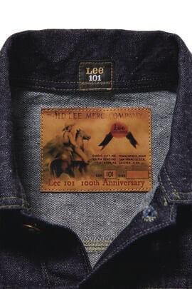 リー
101 カウボーイ デニムジャケット　「特別仕様の革パッチ」