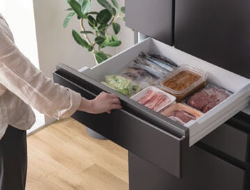 すぐ使えるソフト冷凍室