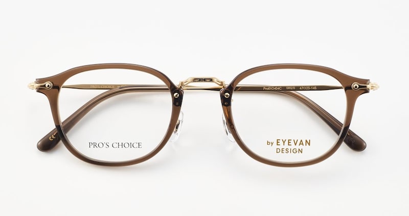 PRO'S CHOICE by EYEVAN DESIGN「ProEV2404C」￥44,000＋レンズ代／3色展開