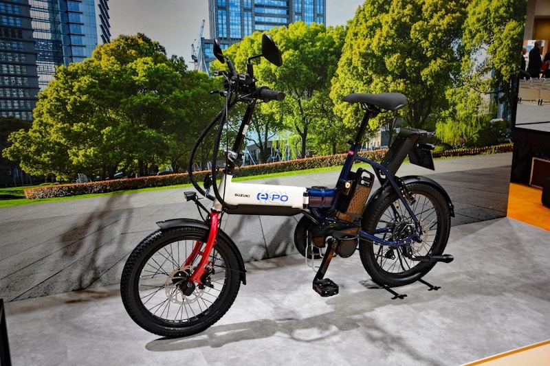 コンパクト＆超軽量な折りたたみ式EVモデルの「e-PO」