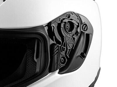 カバーレスのシールド交換システムによって、素早く楽なシールドの交換が可能