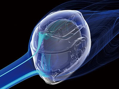ヘルメット全体のエアフローを最適化