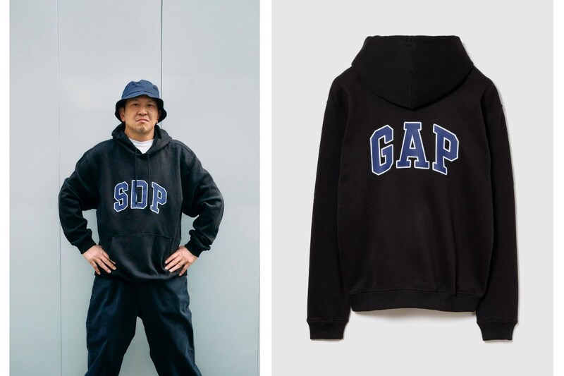 Gap×SDP「アーチロゴ フーディー」¥7,990