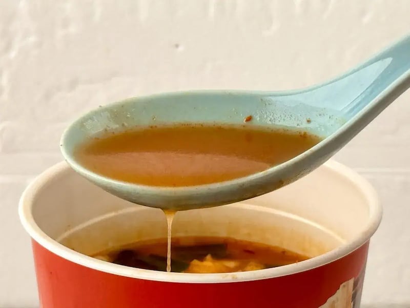 ファミマル
あさりとキムチ味チゲうどん