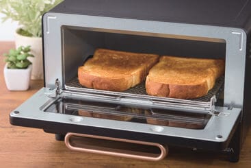 約90秒で焼き上がる