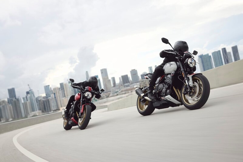 本格的な走りも楽しむことができるトライデント800