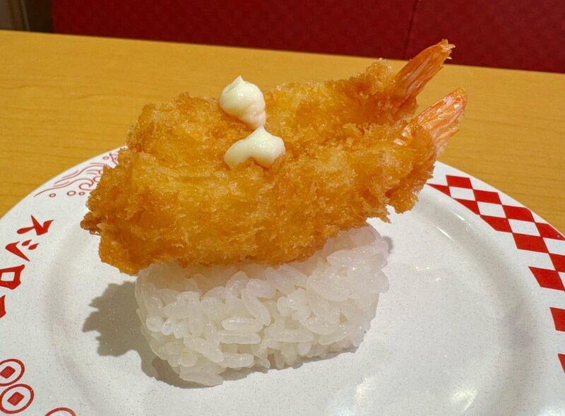 ミニえびフライにぎり