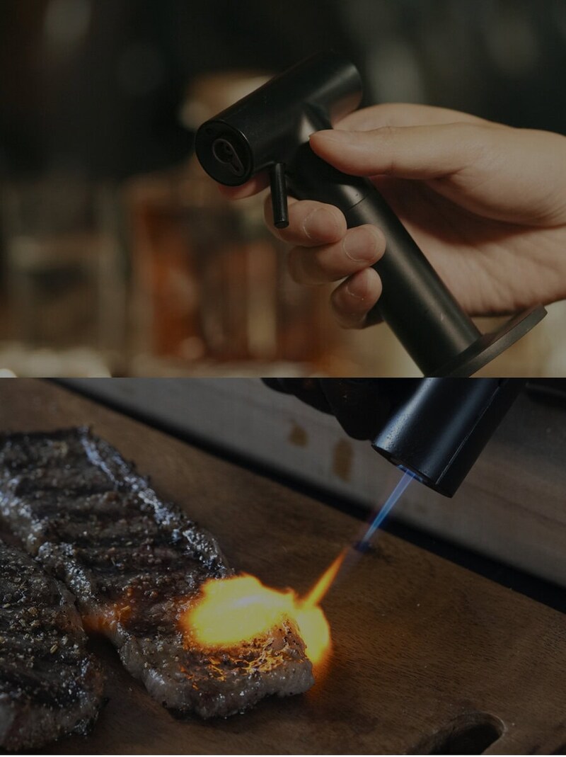 T Torch使用に必要な燃料は一般的な充填式ライターに用いられるブタンガス