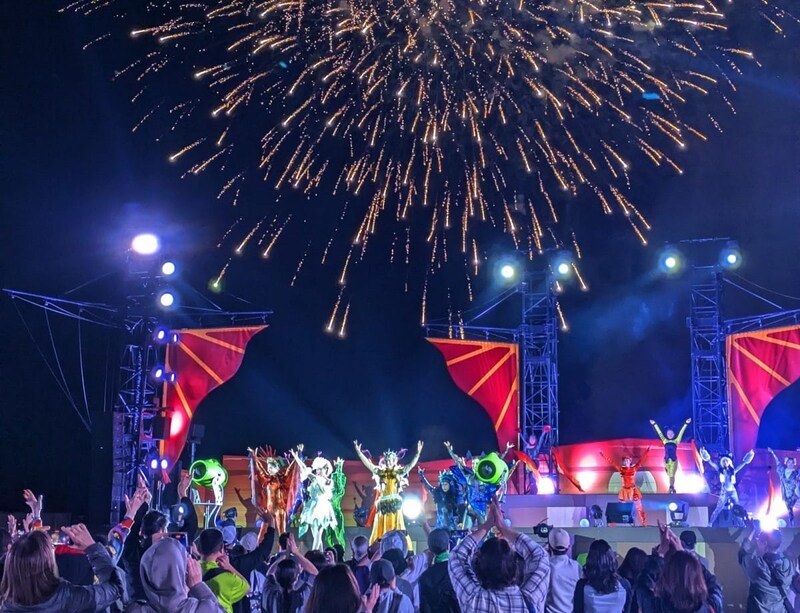 冬の沖縄はさまざまな場所でイルミネーションやライトアップイベントを開催し