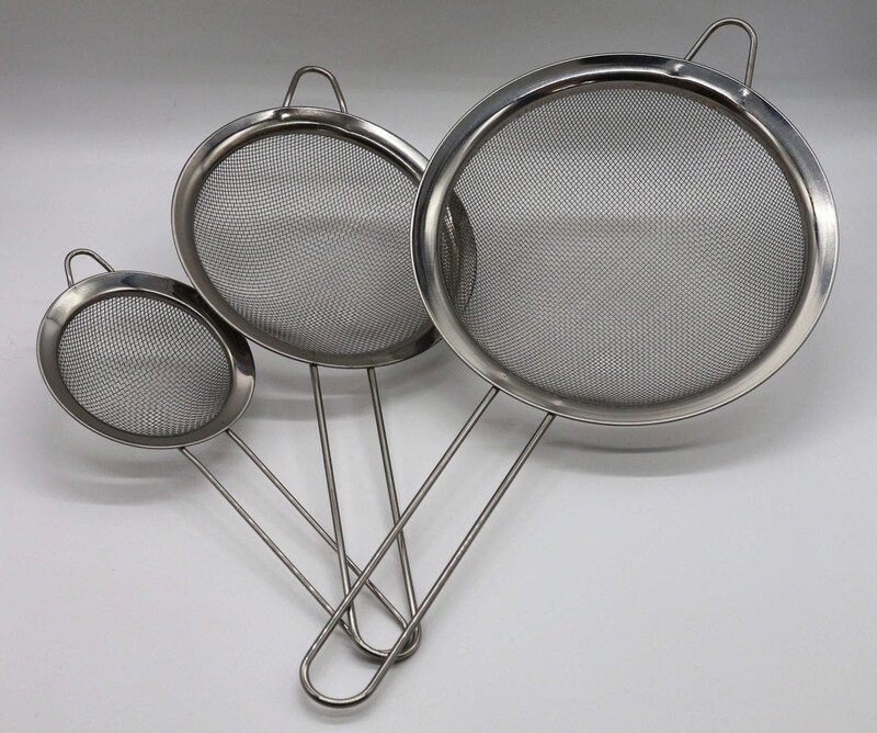 ハンドル付き極細ワイヤーストレーナー 3点セット(87円)