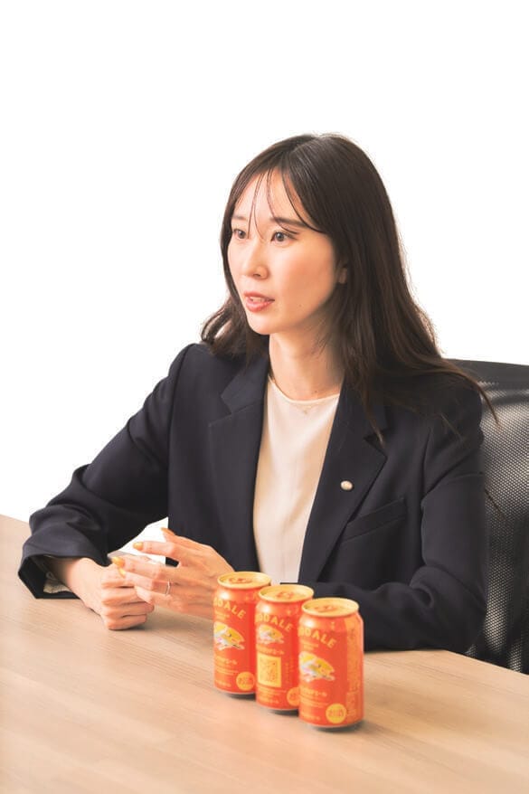 マーケティング部 新価値創造担当・立野唯花さん