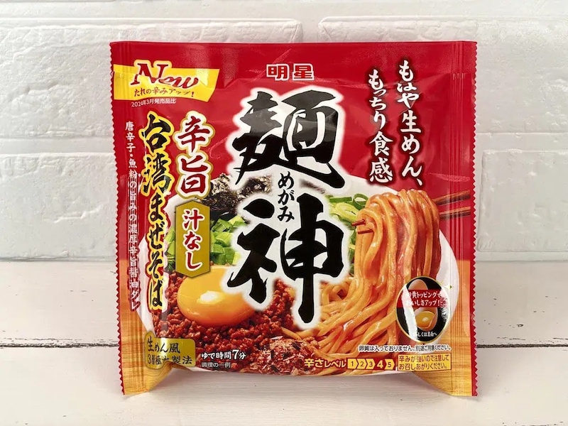 明星食品
明星 麺神 辛旨台湾まぜそば
