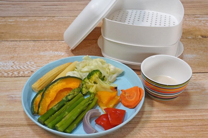 ニトリ 二品作れるレンジせいろ蒸し器