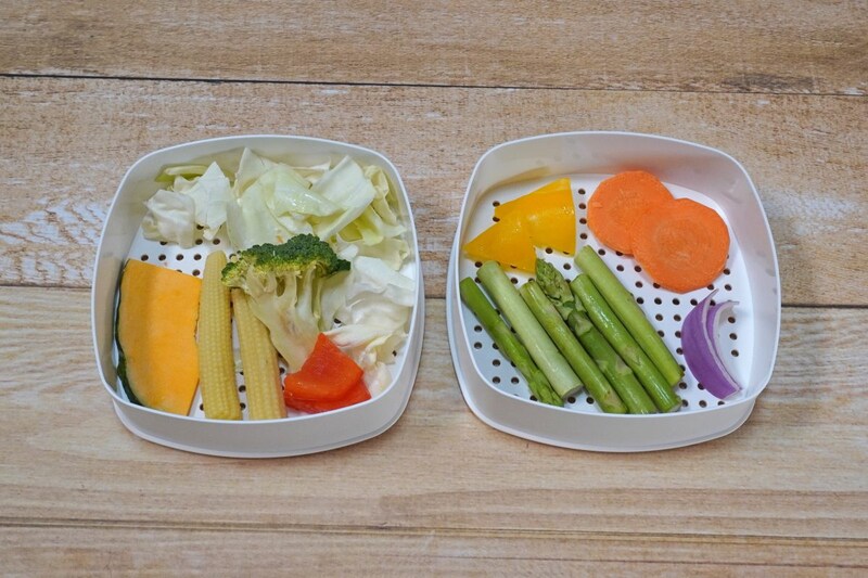 ニトリ 二品作れるレンジせいろ蒸し器