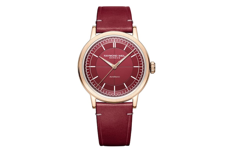 レイモンド ウェイル「ミレジム センターセコンド(2925-PC5-45001)」¥308,000/自動巻/39.5mm径/パワーリザーブは約41時間/5気圧防水