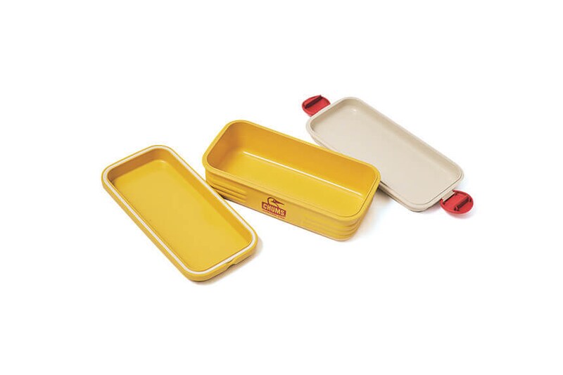 中蓋の向きを上下入れ替えることで容量の調整ができる