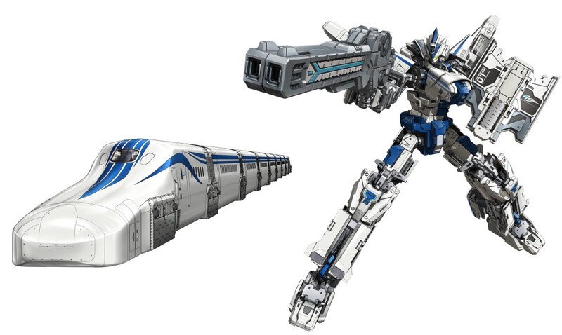 『新幹線変形ロボ シンカリオン』シリーズの10周年を機に、初登場を果たした時速500kmの夢の超特急「超電導リニアLO系改良型試験車」をモデルにしたシンカリオン