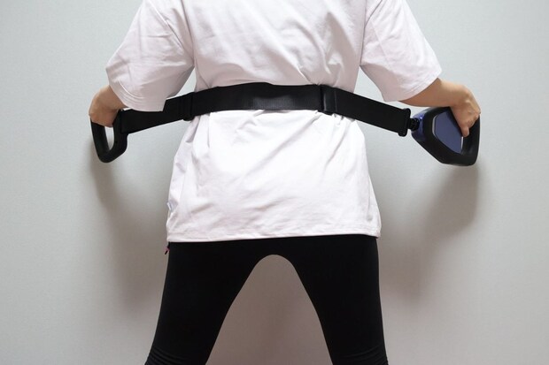 腰から背中にかけて振動すると気持ちいい