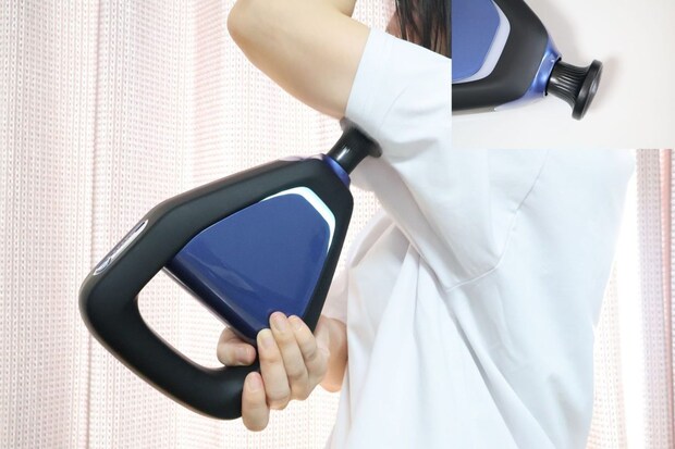 平型ヘッド使用の様子