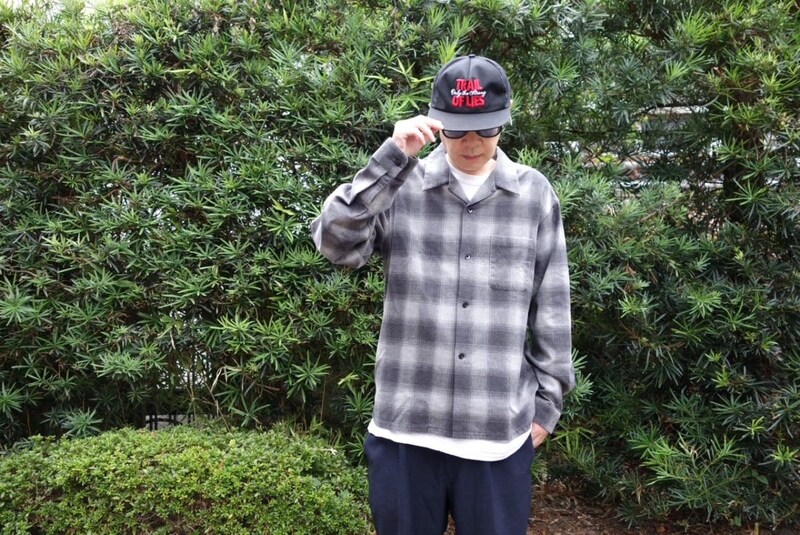 PENDLETON 別注 Cotton Shaggy Open Collar Shirt