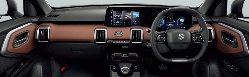 ブラックとブラウンを基調とすることで、上質さを表現