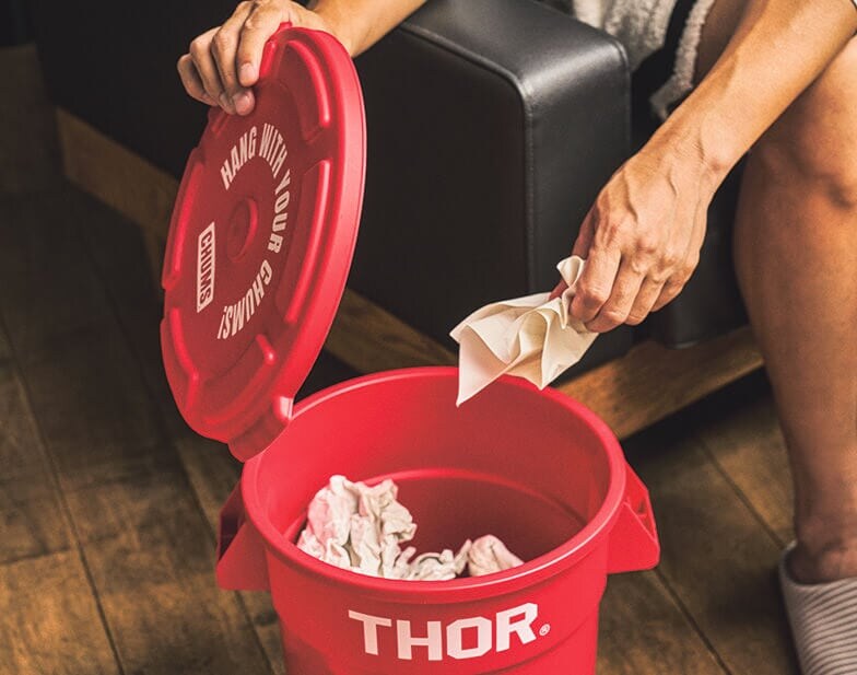 フタ付きで多彩な用途に使える！