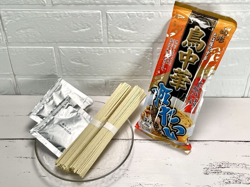 1.　山形 冷たい鳥中華（みうら食品）
